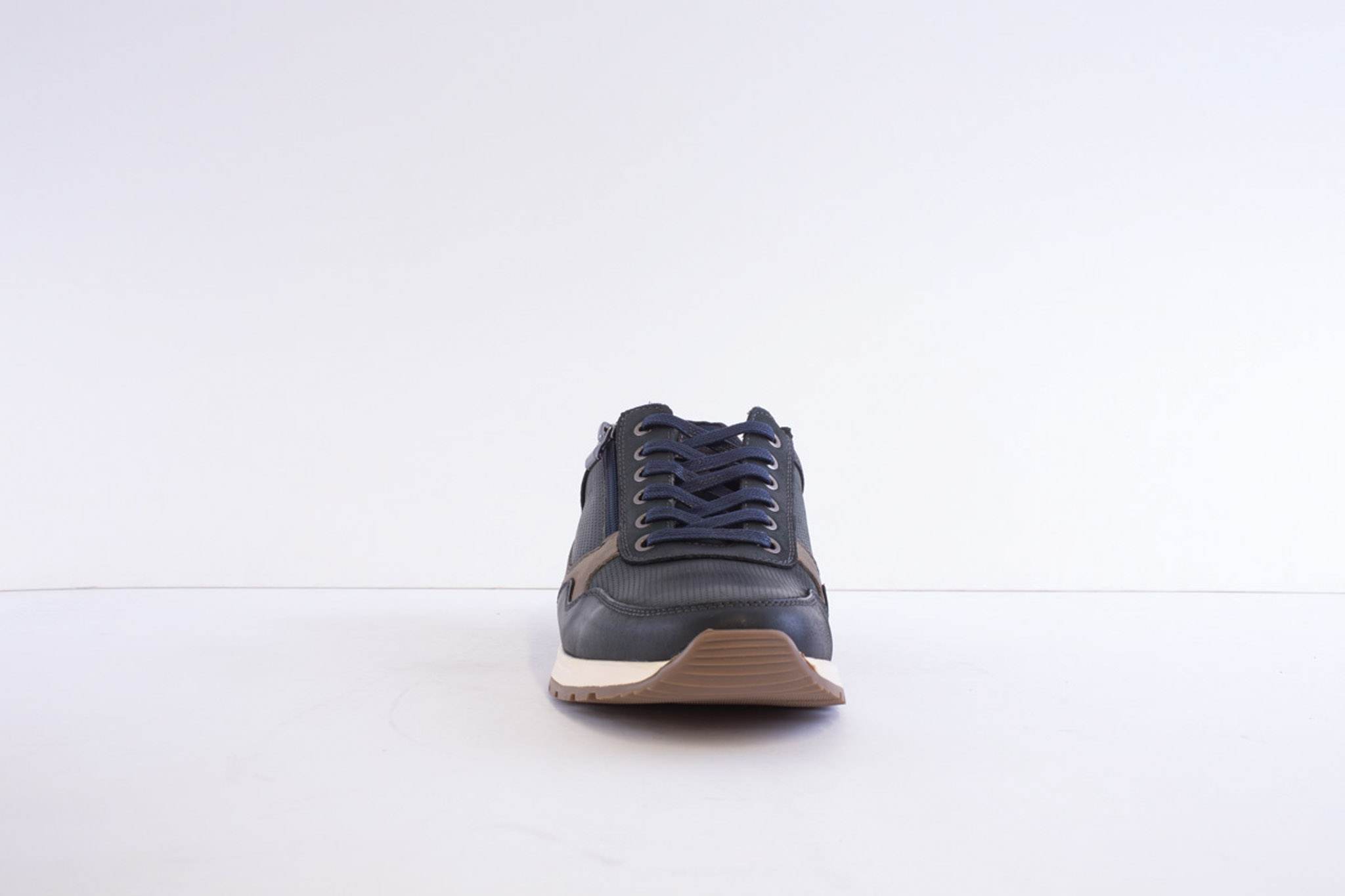 Route 21 M849c Navy Smart Casual Laced Trainer - Image 4