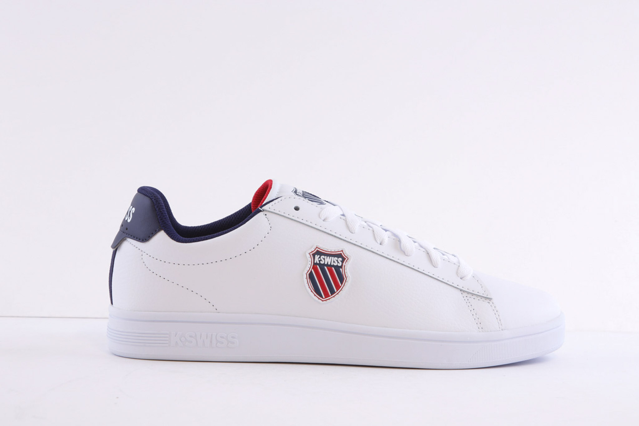 K-Swiss Court Shield II White Casual Laced Trainer