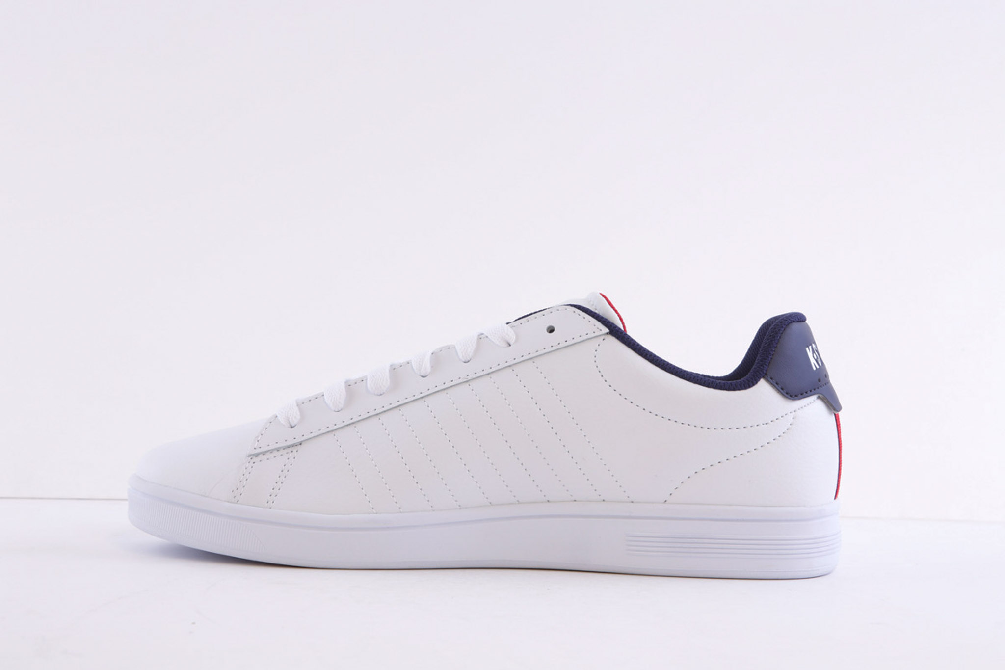 K-Swiss Court Shield II White Casual Laced Trainer - Image 2