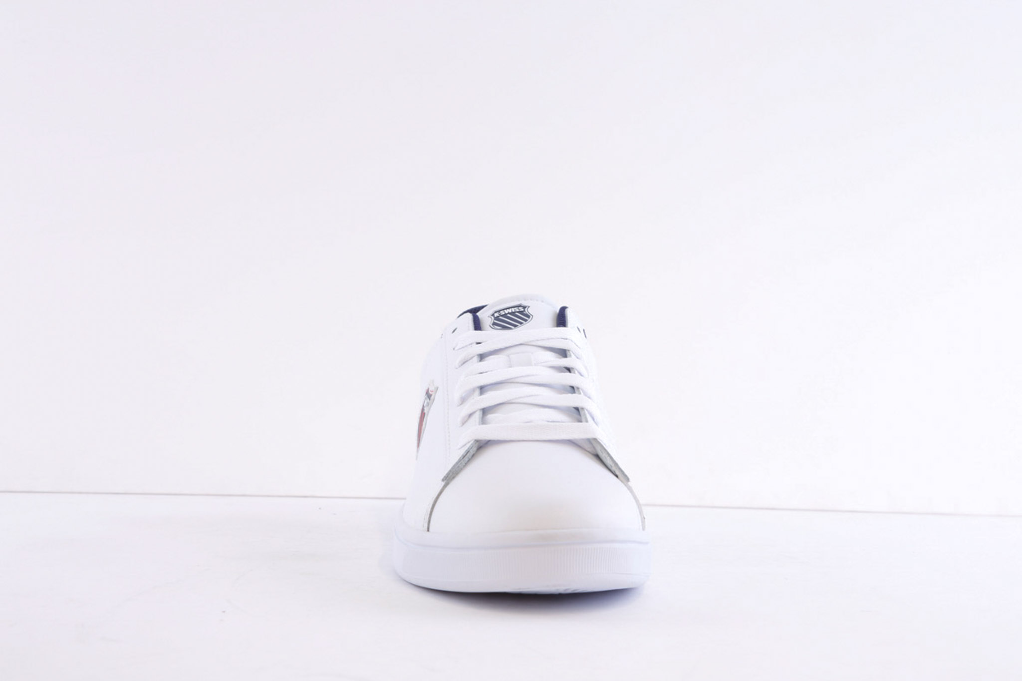 K-Swiss Court Shield II White Casual Laced Trainer - Image 3
