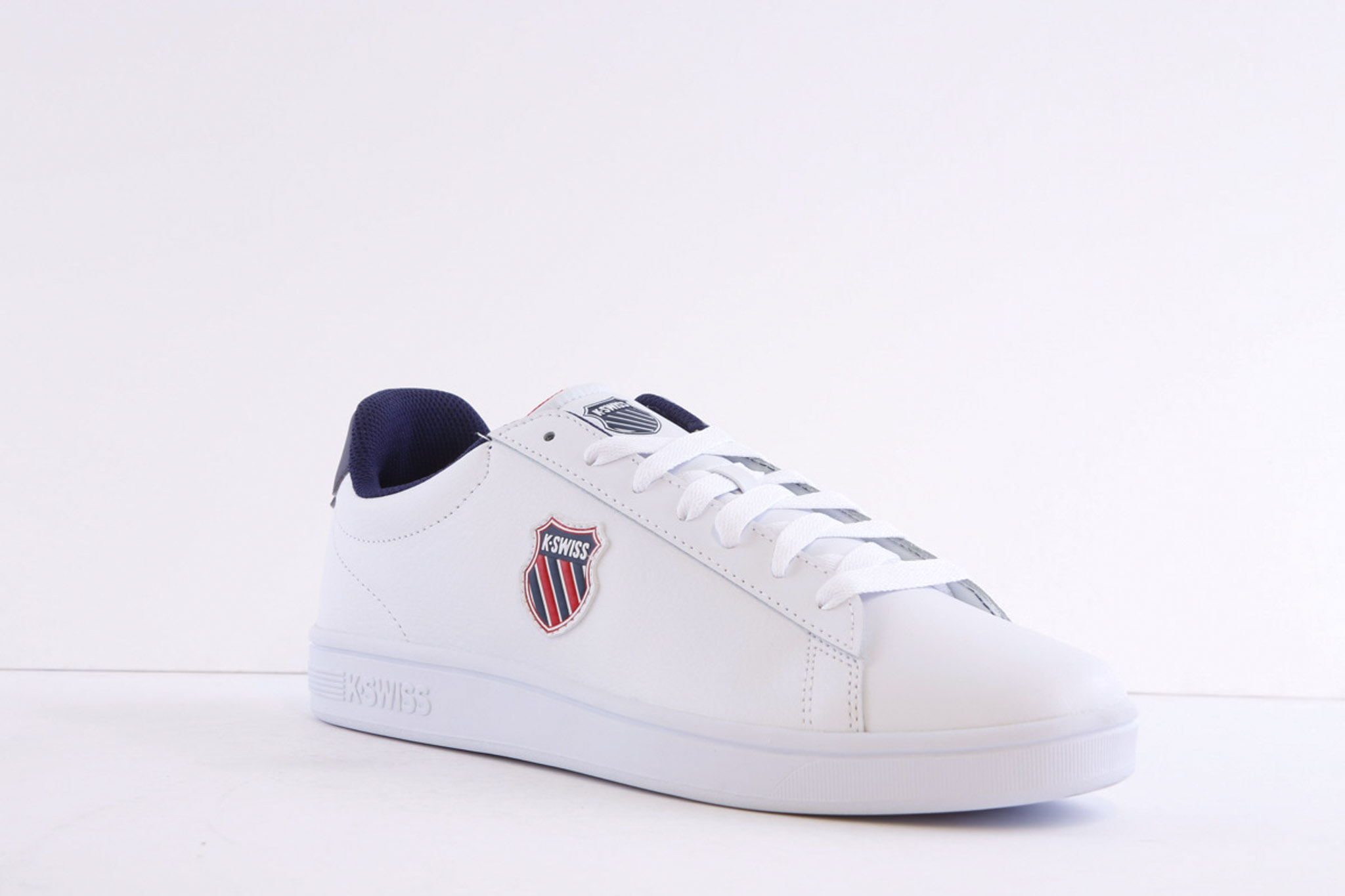 K-Swiss Court Shield II White Casual Laced Trainer - Image 5