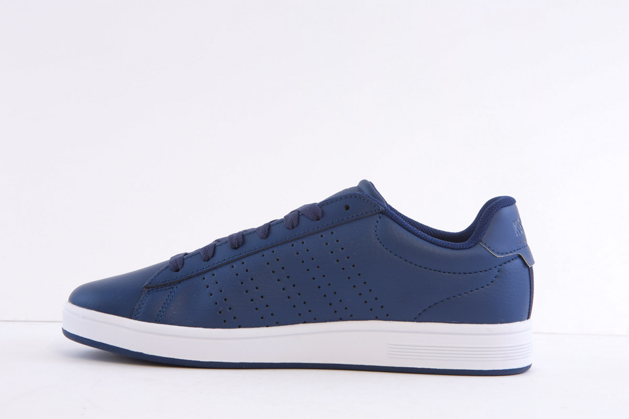K-Swiss Court Base II Navy Casual Laced Trainer - Image 2