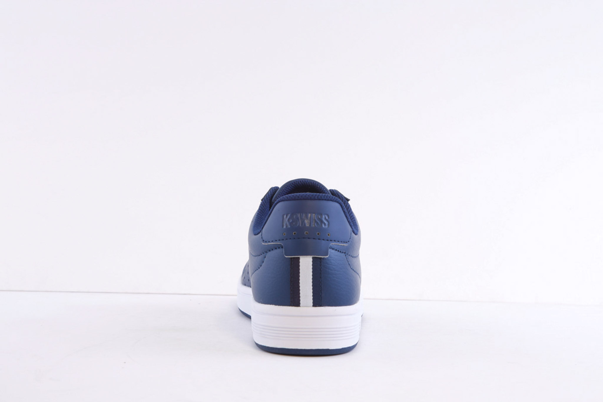 K-Swiss Court Base II Navy Casual Laced Trainer - Image 4