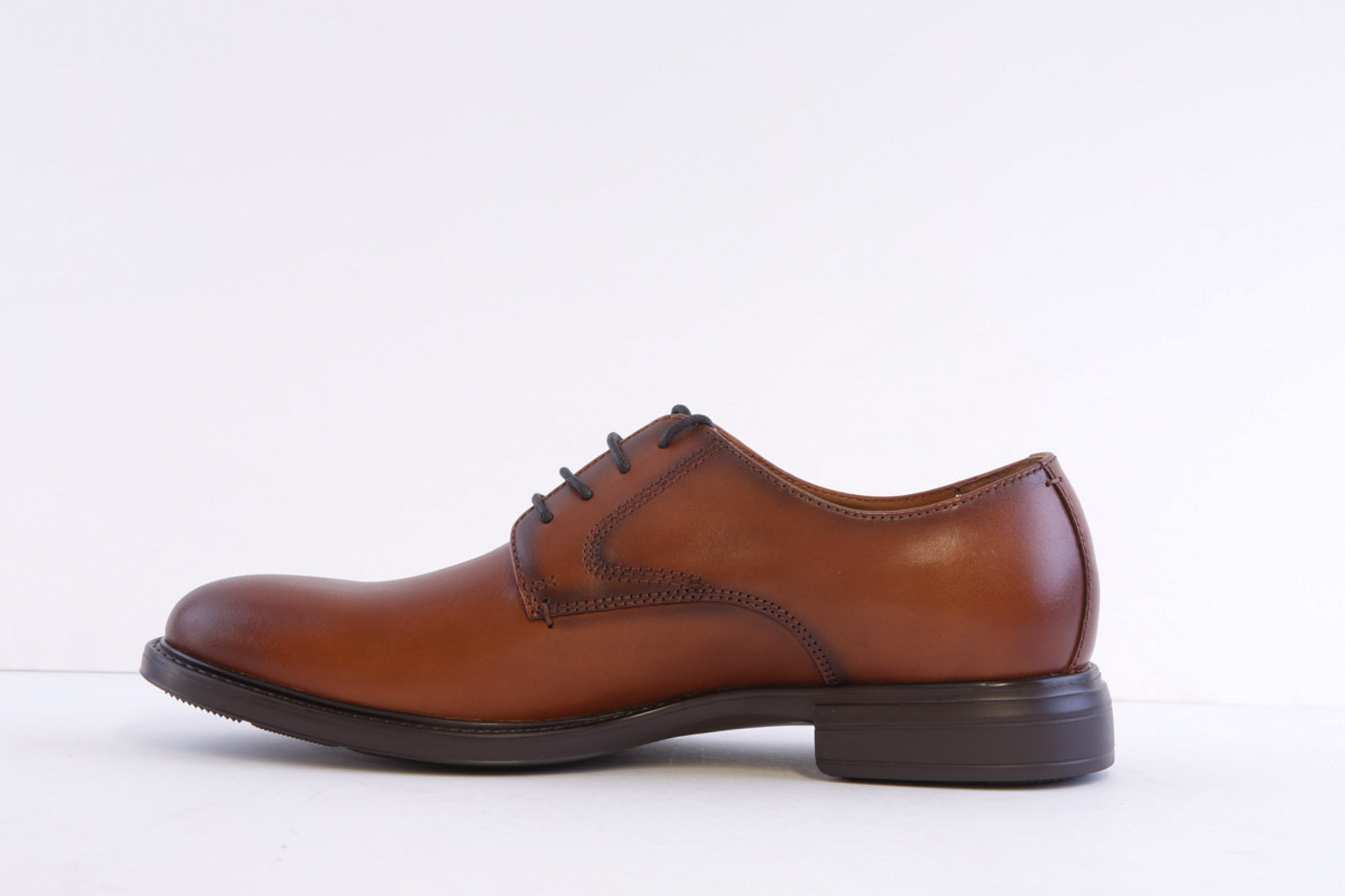 Tamaris 1-13210-47 305 Brown Leather Formal Laced Shoe - Image 2