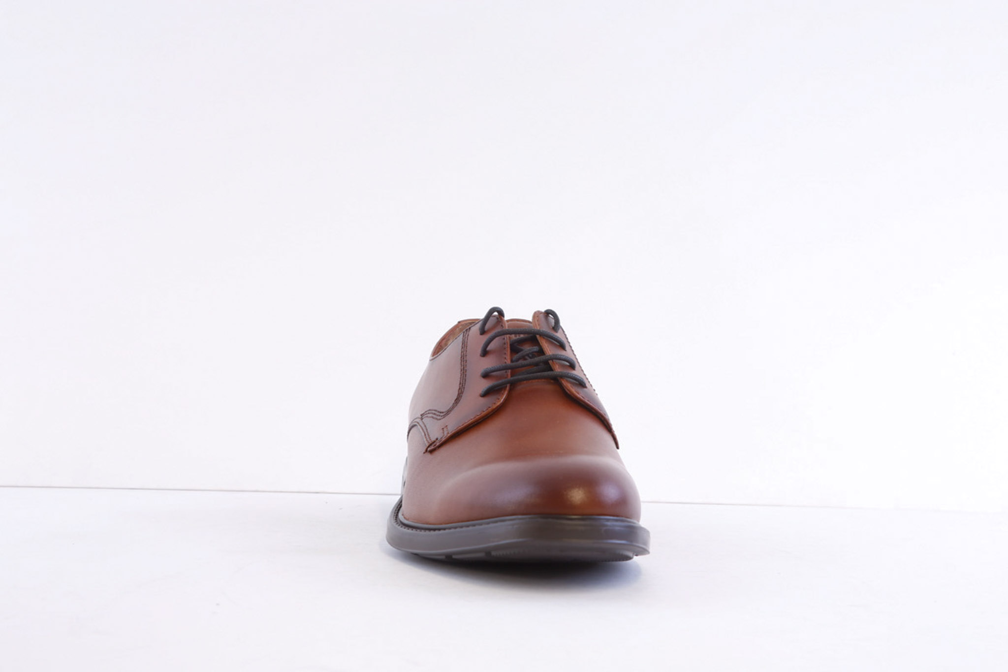Tamaris 1-13210-47 305 Brown Leather Formal Laced Shoe - Image 3