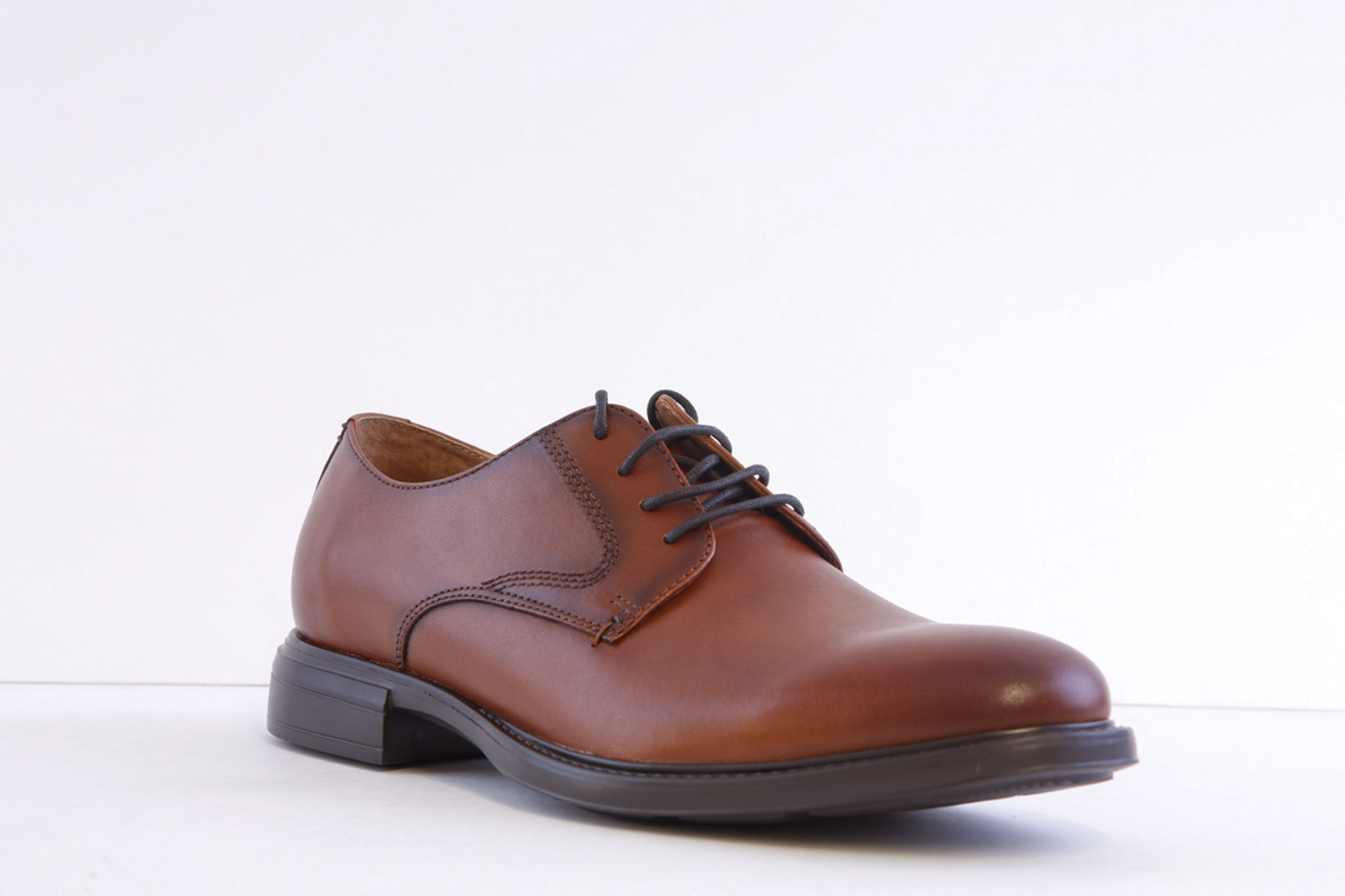 Tamaris 1-13210-47 305 Brown Leather Formal Laced Shoe - Image 5