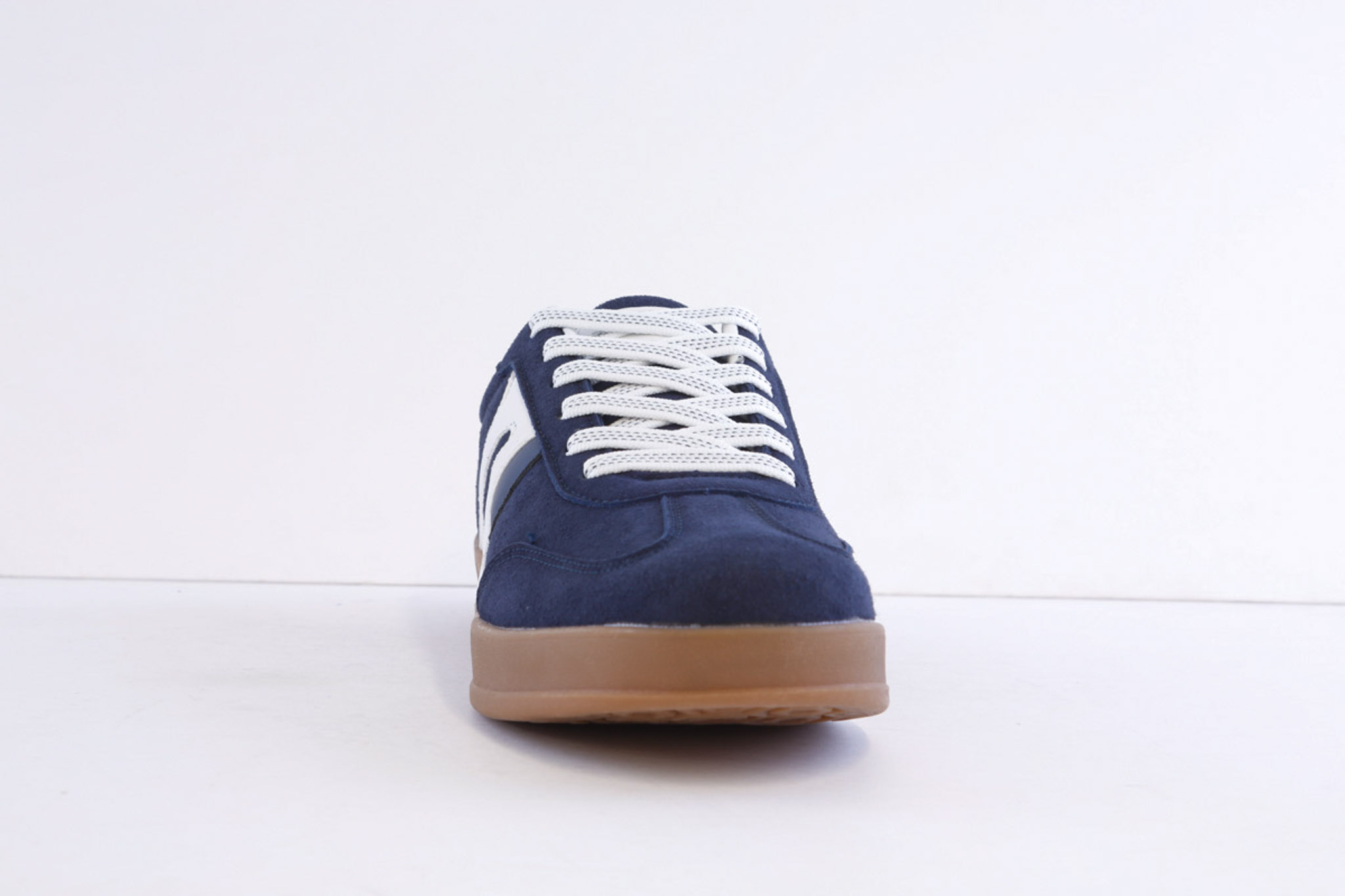 Tommy Bowe Burwett Navy Casual Fashion Laced Trainer - Image 4