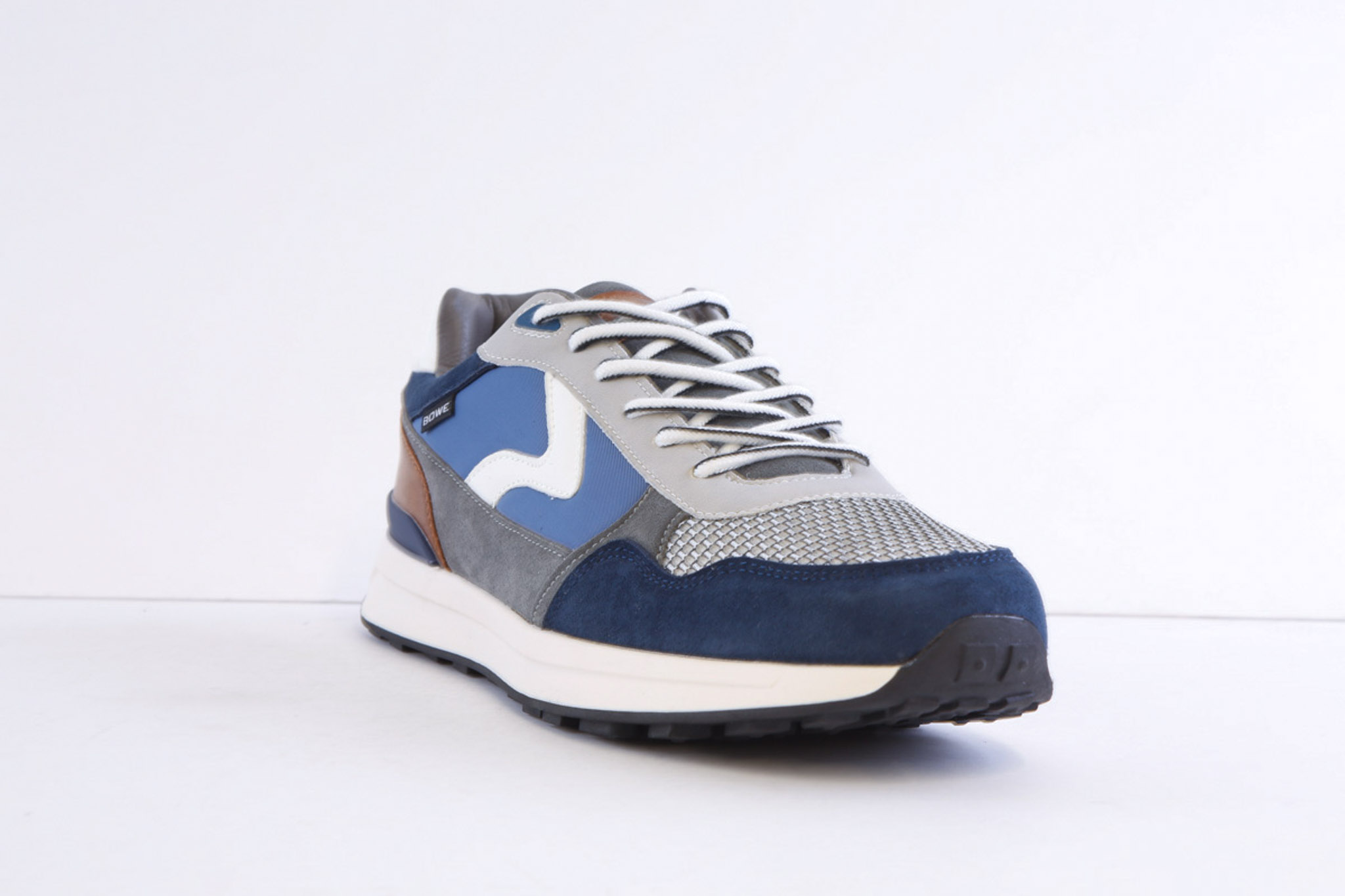 Tommy Bowe Wallis Navy Casual Fashion Laced Trainer - Image 5