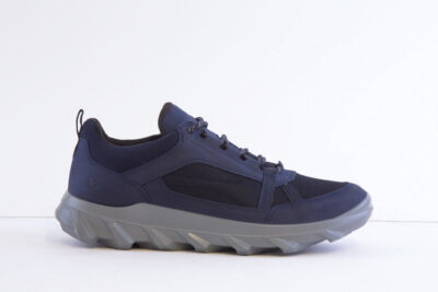 Ecco 820324 51117 Navy Fabric Casual Laced Trainer