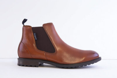 Bugatti 311-A0a32-4100-6363 Tan Leather Chelsea Boot