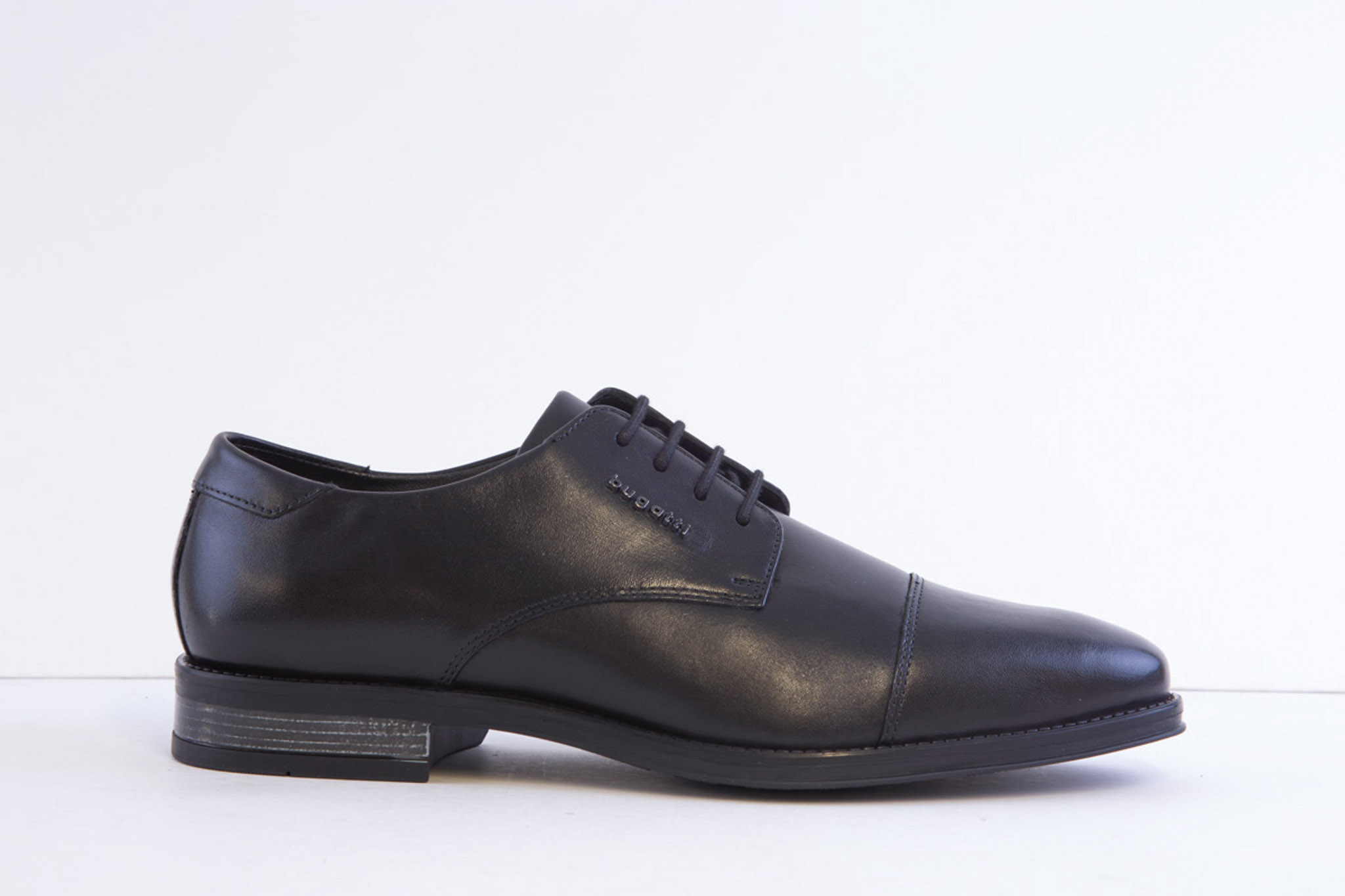 Bugatti 311-Ayn02-1000-1000 Black Leather Laced Formal Shoe