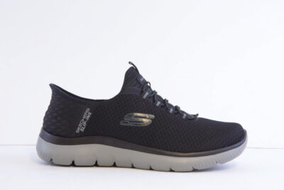 Skechers Black Wide Fit Slip In