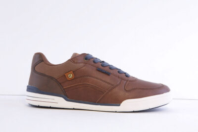 Tommy Bowe Padovani-Camel Brown Casual Laced Trainer