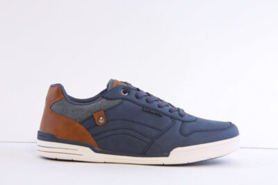 Tommy Bowe Padovani-Navy Navy Casual Laced Trainer