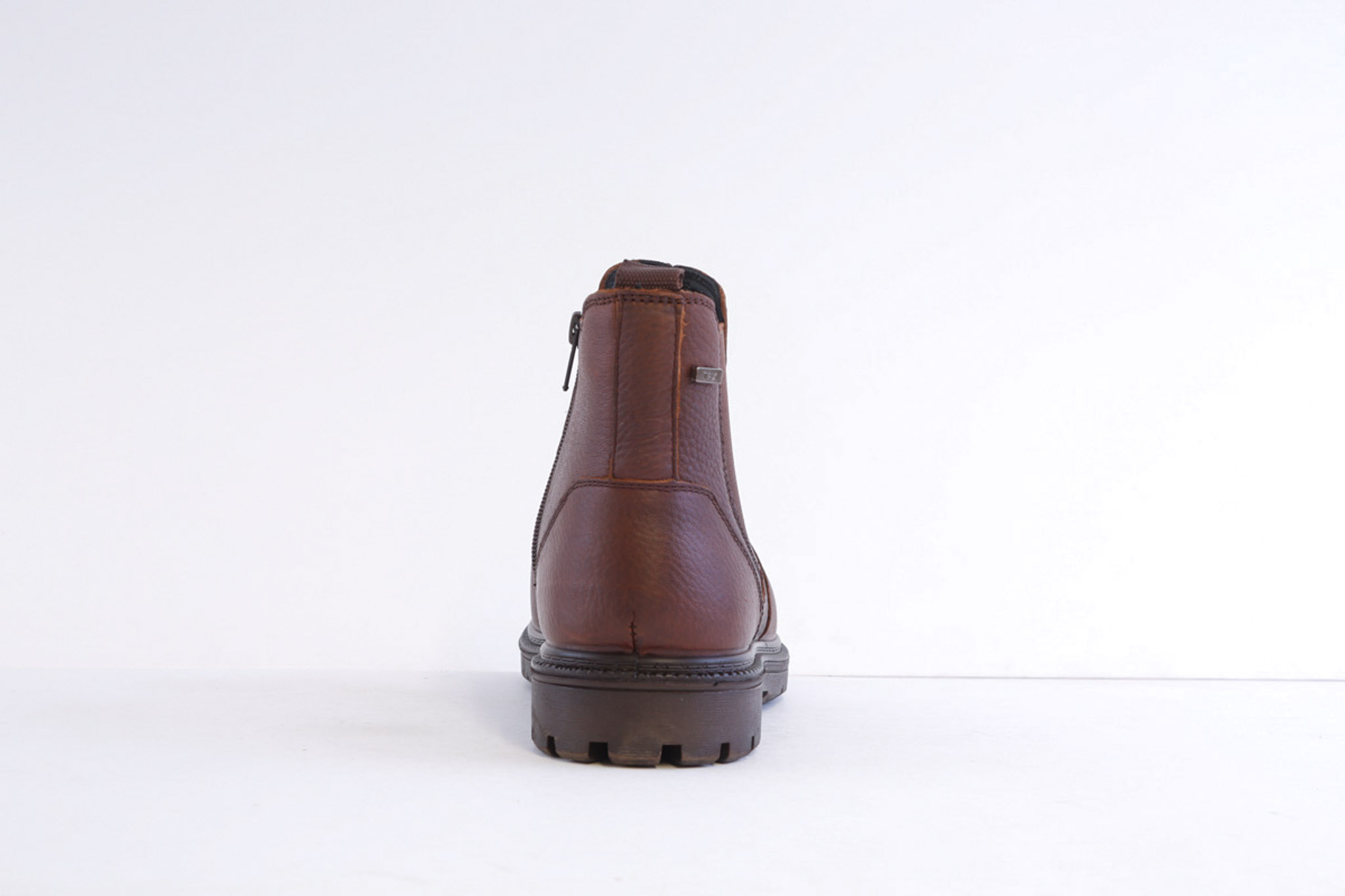 G-Comfort 949-13Cs Brown Leather Tex Side Zip Chelsea Boot - Image 4