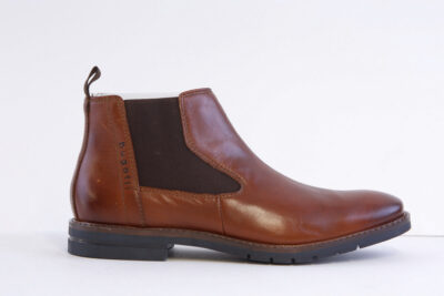 Bugatti 311-A9G34-4000-6300 Tan Leather WideFit Chelsea Boot