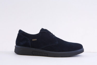 G-Comfort 1824LV Navy Suede Smart Casual Tex Laced Shoe