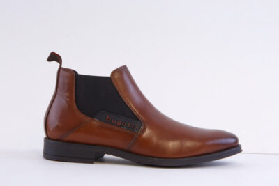 Bugatti 311-Ayn30-1100-6300 Tan Leather Chelsea Boot