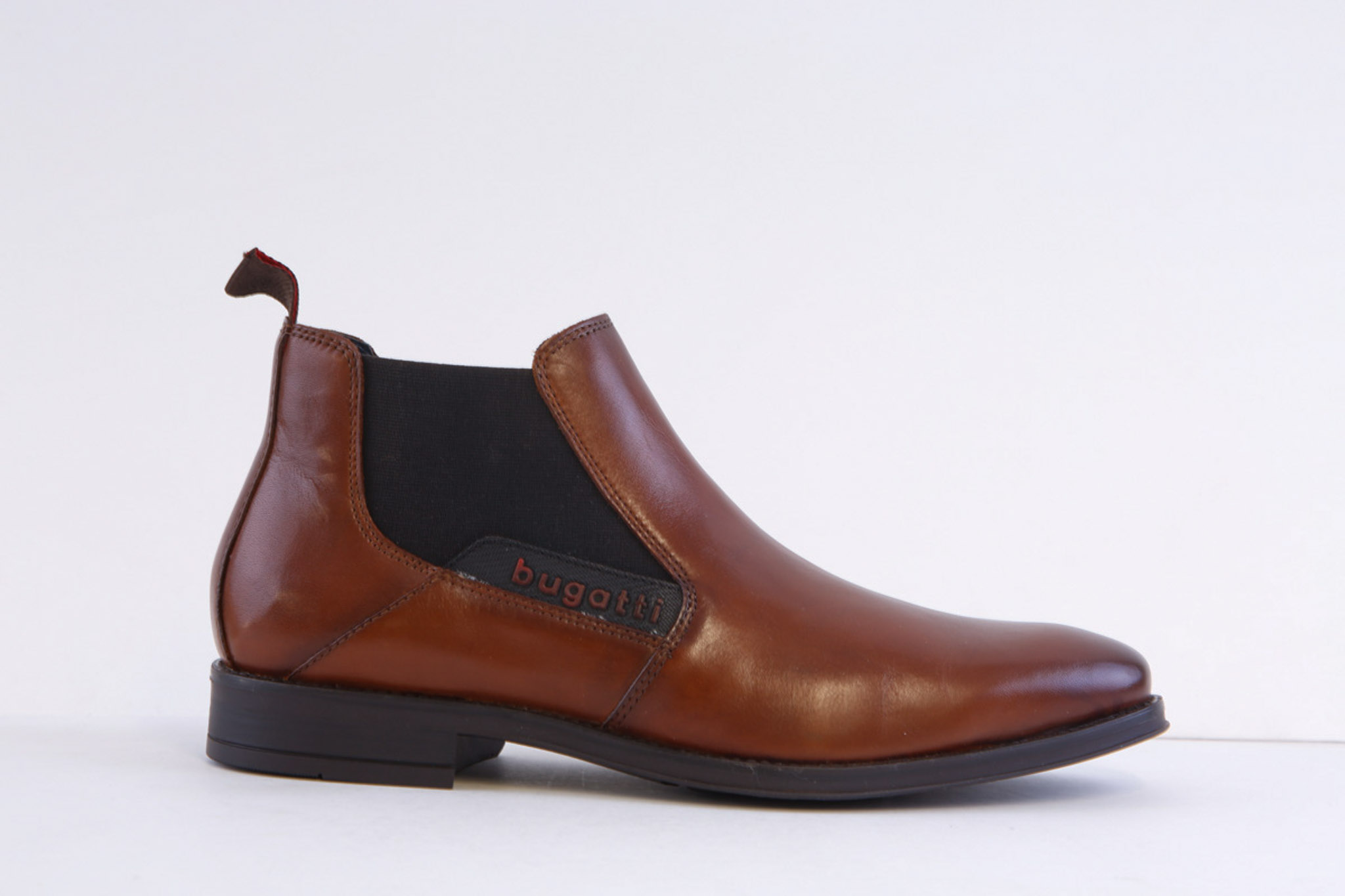 Bugatti 311-Ayn30-1100-6300 Tan Leather Chelsea Boot