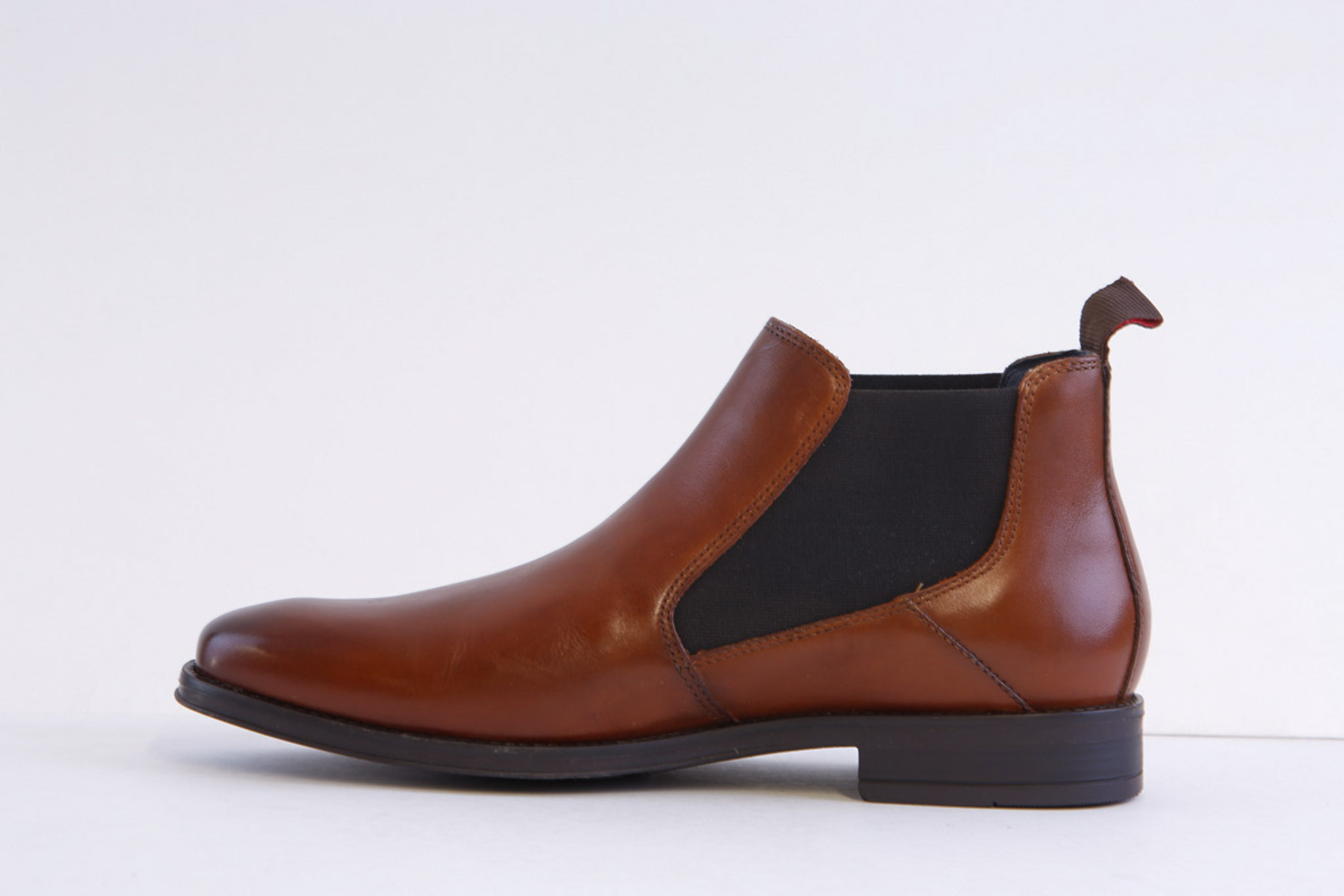 Bugatti 311-Ayn30-1100-6300 Tan Leather Chelsea Boot - Image 2