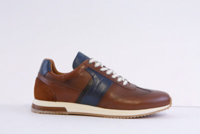 Ambitious 11319-6810 Tan Leather Smart Casual Laced Trainer