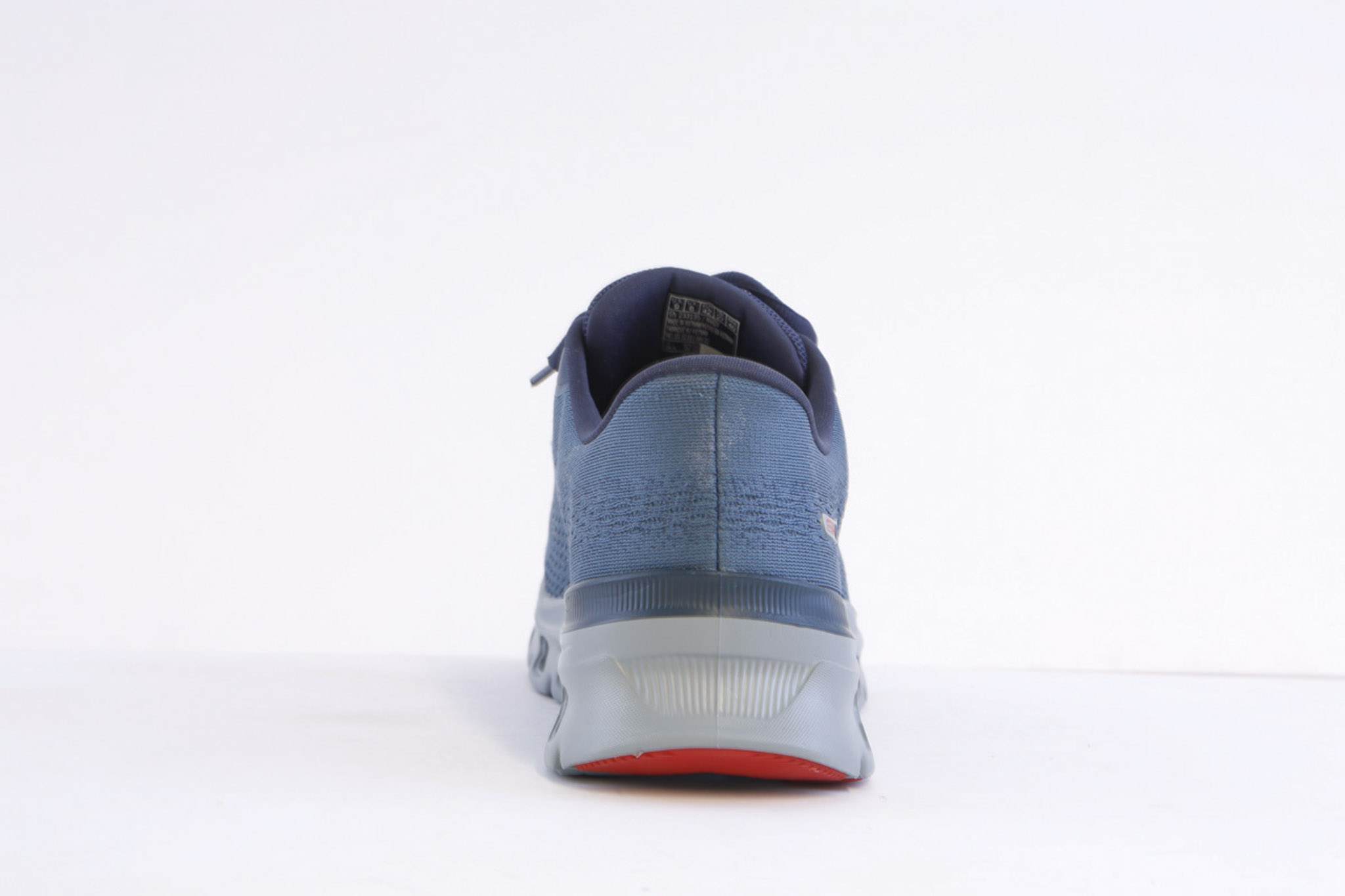 Skechers 233135-Nvgy Blue Laced Waterproof Slip Ins Trainer - Image 4