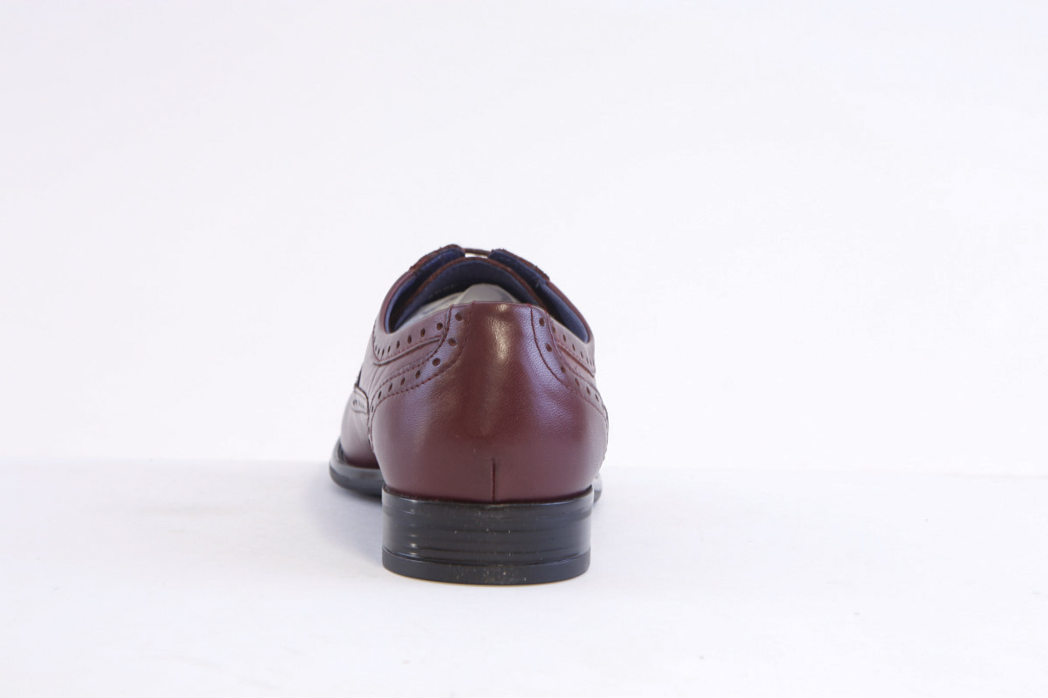 Dubarry 4888-13 Burgundy Leather Formal Laced Shoe - Image 4