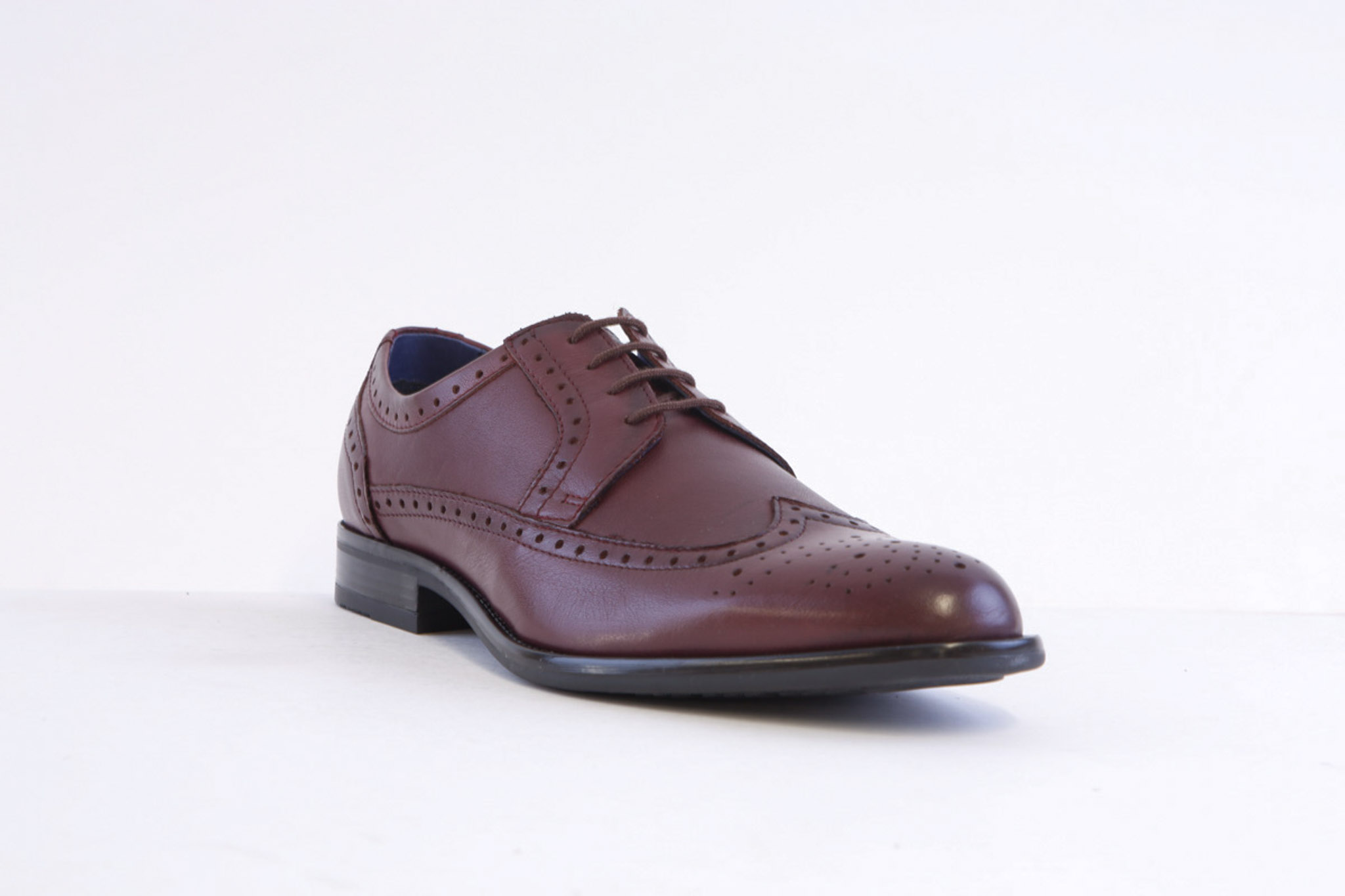 Dubarry 4888-13 Burgundy Leather Formal Laced Shoe - Image 5