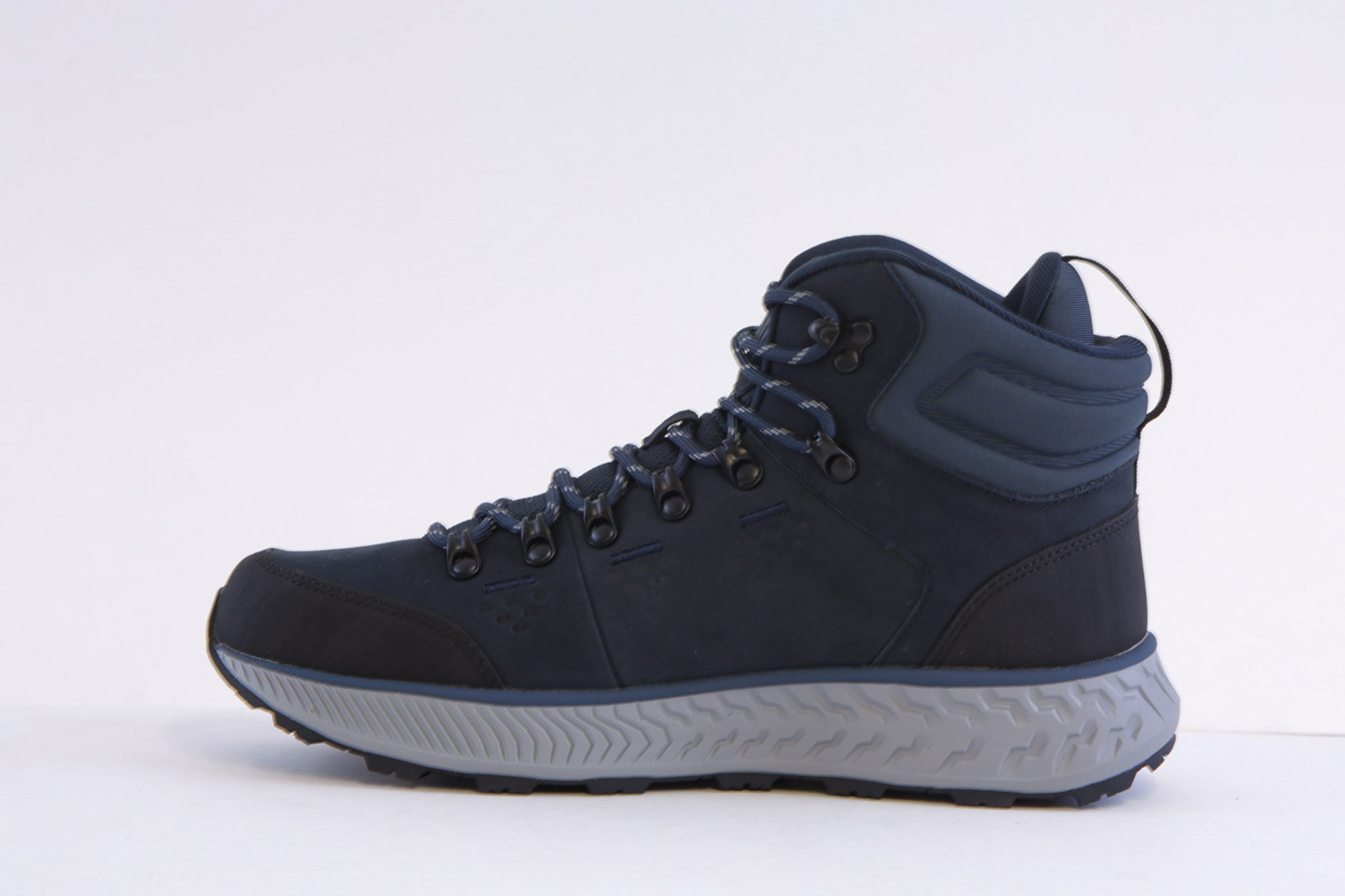 Waldlaufer 540970 101 Navy Nubuck Waterproof Laced Boot - Image 2