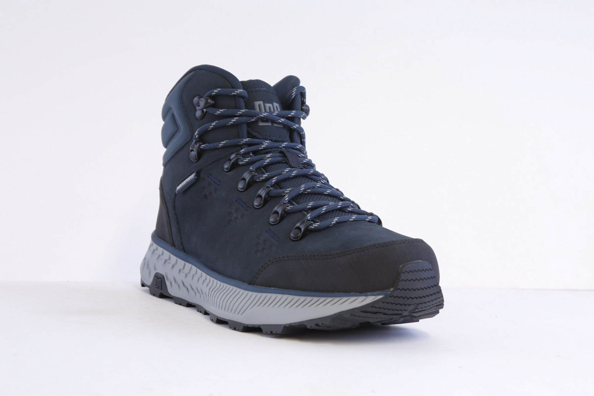 Waldlaufer 540970 101 Navy Nubuck Waterproof Laced Boot - Image 5