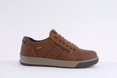 G-Comfort A-953C Tan Nubuck Laced Waterproof Trainer
